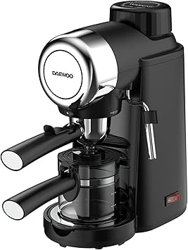 Daewoo Coffee Machine – Barista Pump with Built in Milk Frother for Cappuccino, Latte, Macchiato Espresso Machine with Overheat Protection, Automatic Pressure Release – DES-4840 – 2 Years Warranty on Amazon.ae - Price Tracker