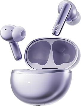 QCY MeloBuds N70 Wireless Bluetooth Headphones, Active Hybrid Noise Cancellation, 56dB ANC Adaptive Bluetooth 6.0 In-Ear Headphones, 6 Mics, Clear Calls, LDAC Hi-Res Audio, 50 Hours, Wireless Charging on Amazon.ae - Price Tracker