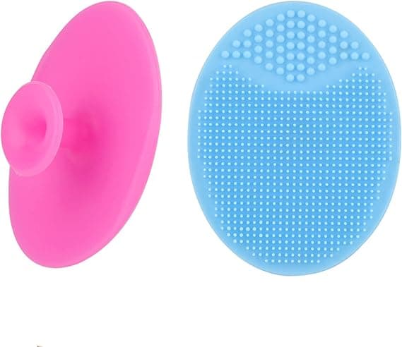 Face Scrubber,2 Pack Soft Silicone Scrubbies Facial Cleansing Pad Face Exfoliator Face Scrub Face Brush Silicone Scrubby for Massage Pore Cleansing Blackhead Removing Exfoliating,Cool Gift for Girl on Amazon.ae - Price Tracker
