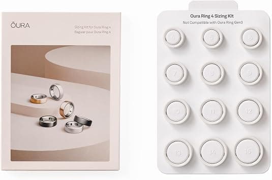 Oura Ring 4 Sizing Kit - Size Before You Buy - Unique Sizing Classification for Smart Rings - Receive Credit for Purchase on Amazon.ae - Price Tracker