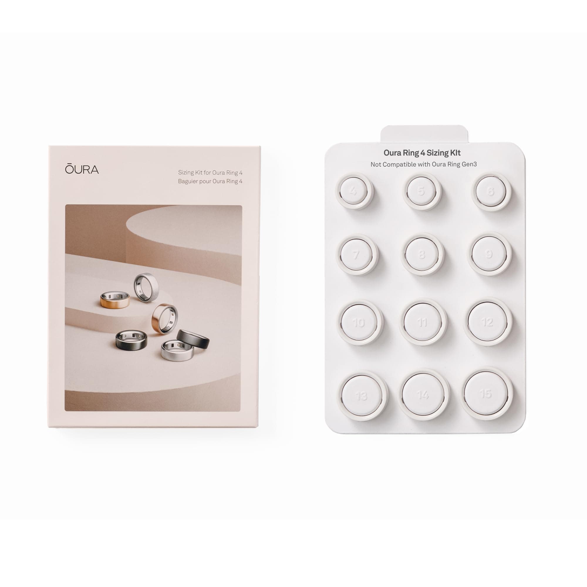 Oura Ring 4 Sizing Kit - Size Before You Buy - Unique Sizing Classification for Smart Rings - Receive Credit for Purchase on Amazon.ae - Price Tracker