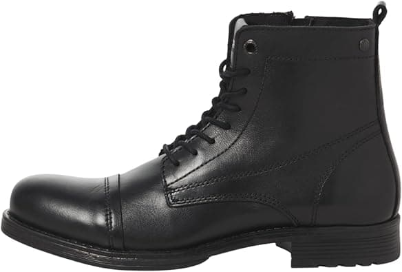 JACK & JONES SHAUN LEATHER BOOT SN mens Fashion Boot on Amazon.ae - Price Tracker