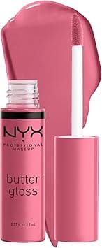 NYX PROFESSIONAL MAKEUP Butter Gloss, Peaches Cream, 0.27 Fluid Ounce, Angel food cake 15 on Amazon.ae - Price Tracker