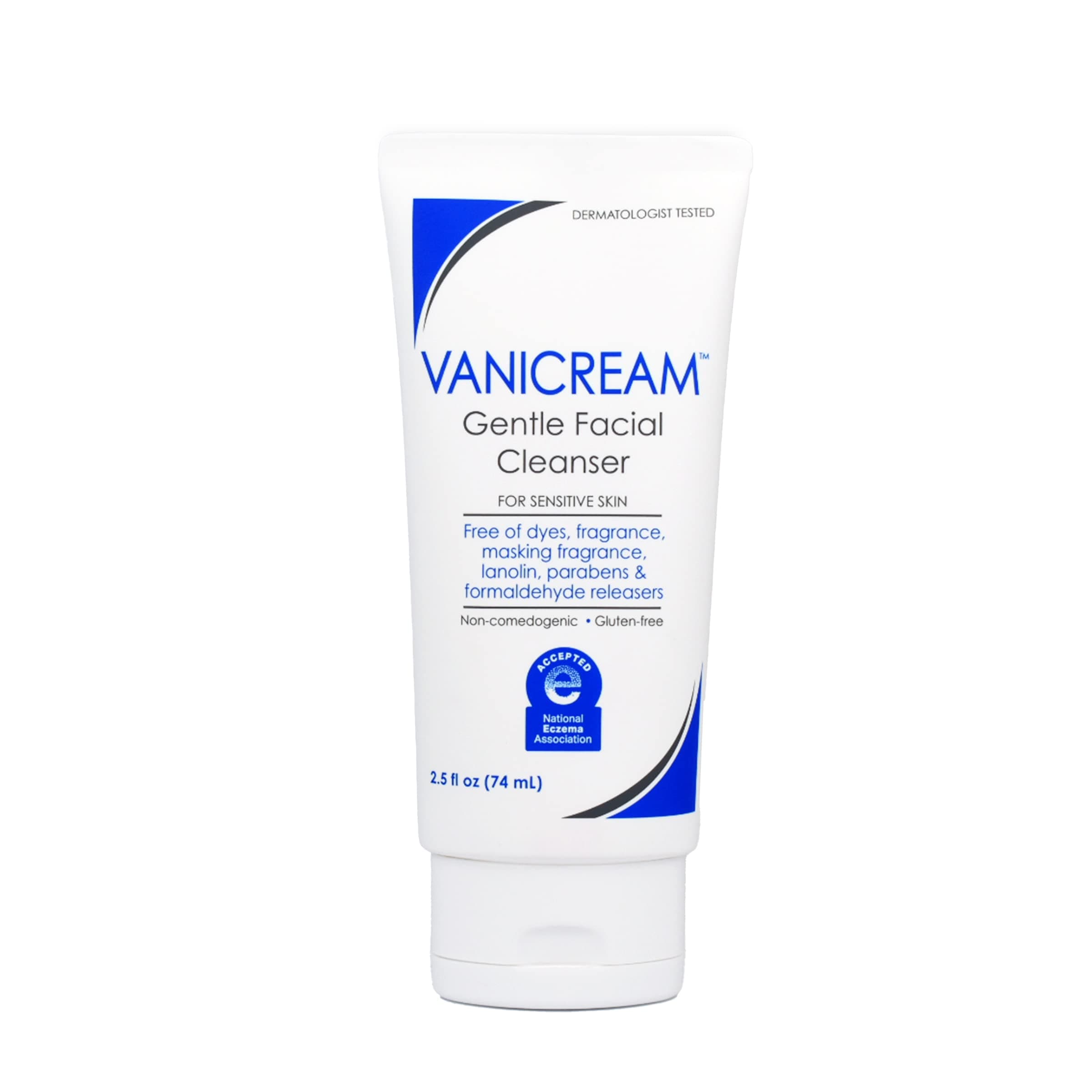 Vanicream Gentle Facial Cleaner, 2.5 Fl Oz, Formulated without Common Irritants for Sensitive Skin, Removes Makeup, Dirt & Excess Oils, Non-Comedogenic, pH-Balanced Face Wash on Amazon.ae - Price Tracker