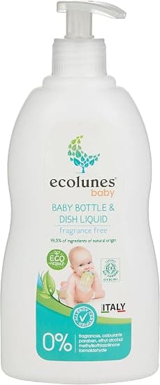 Ecolunes Hypoallergenic Baby Bottle and Dish Liquid 500 ml | Baby Bottle Cleanser | Best for Cleaning Baby Feeding Bottles Teats & Accessories | Fragrance-Free Baby Bottle & Pump Parts Dish Wash on Amazon.ae - Price Tracker