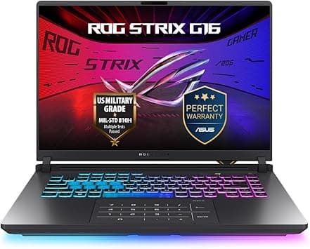 ASUS ROG Strix G16 Gaming Laptop (Volt Green) | Intel Core i5-13450HX, NVIDIA RTX5050 8GB, 16GB RAM, 512SSD, 16"FHD+ 165Hz Display, Win11 [G615JH-VG82512W] on Amazon.ae - Price Tracker