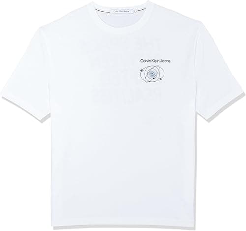 Calvin Klein Jeans Men FUTURE FADE SLOGAN S/S T-Shirts on Amazon.ae - Price Tracker