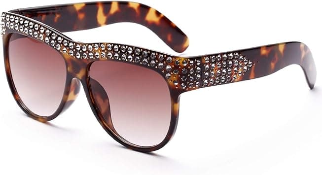 Diamond-encrusted Big Box Sunglasses Style Fashion for Party Banquet Decoration Sunglasses for Women (Color : A) on Amazon.ae - Price Tracker