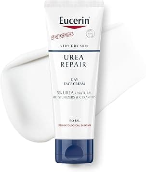 EUcerin Urea Repair Plus 5% Urea Smoothing Face Cream, 50 Ml (Pack Of 1) - Best Deal Finder