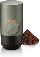 WACACO Minipresso GR2 Espresso Machine Compatible Ground Coffee, Portable Coffee Maker 18 Bar Manually Operated, Espresso Maker On The Go,Ultra-Small For Travel Camping Fishing Climbing Riding - Best Deal Finder