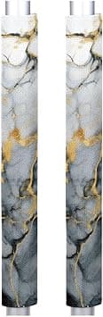 Pardick Refrigerator Door Handle Covers Set of 2, Grey Marble Fridge Handle Cover Washable Dishwasher Oven Door Decor Protector Handle Cover, Keep Your Kitchen Appliance Clean on Amazon.ae - Price Tracker