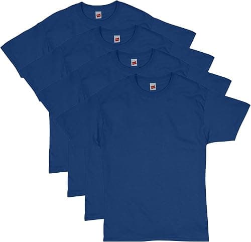 Hanes Men's Essentials Tshirt 4 and 6 Packs, ComfortSoft Tee, Cotton Shirt for Men on Amazon - Best Deal Finder