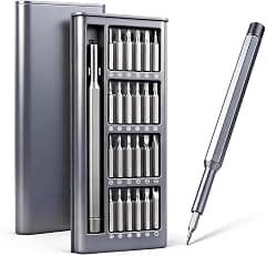 Anspect Precision Screwdriver Set, 25 in 1 Mini Screwdriver, Magnetic Driver Bits Set, CRV Steel Pocket Manual Screwdriver Tool Set, Repair Tool Kit - Amazon.ae Price Tracker