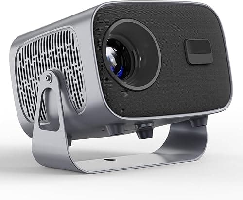 Smart Mini Projector 4K 5G WIFI, Big Screen Experience with Premium 360 Sound, 5.0 Bluetooth Movie Projector Compatible With Android/iOS/Windows/TV Stick/HDMI/USB/Audio 3.5 (A10) on Amazon.ae - Price Tracker