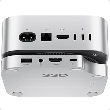 Mac mini M4 Dock with 4TB M.2 SSD Enclosure (SSD NOT Included), Mac mini M4/ M4 Pro Hub Stand with HDMI 4K 60Hz, 2024 MacMini USB C Hub Accessories, 3 USB A 2.0, SD/TF Card Slots, 3.5mm Audio - Amazon.ae Price Tracker