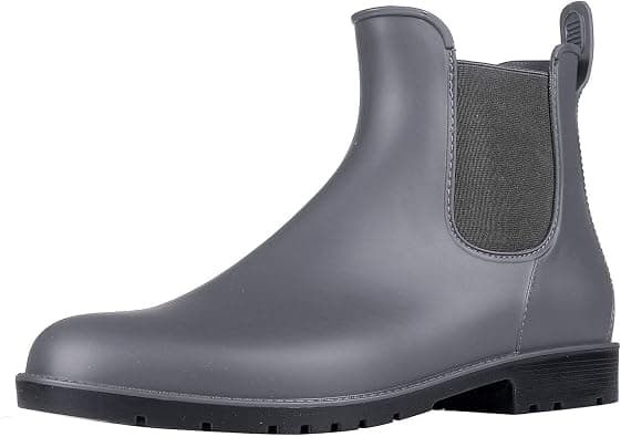 Asgard Women's Ankle Rain Boots Waterproof Chelsea Boots على Amazon.ae - متتبع الأسعار