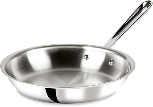 All-Clad Stainless Steel Tri-Ply Bonded Dishwasher Safe Fry Pan 10-Inch 8701004394 on Amazon.ae - Price Tracker