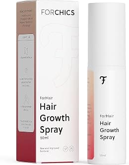 Forchics ForHair Non-Greasy Hormone Free Hair Growth Oil Spray - Promotes Thicker Natural Hair, Damage Repair, Loss Prevention, Ideal for Dry Scalp - Best Deal Finder