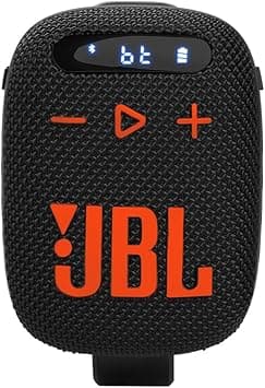 JBL Wind 3 FM Bluetooth Handlebar Speaker (Black/Orange) - Amazon.ae Price Tracker