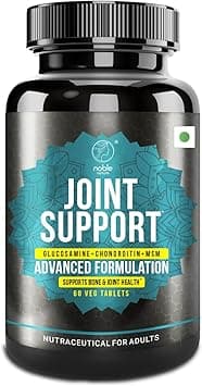 Noble Nature Glucosamine Chondroitin Turmeric MSM Boswellia - 60 Veg Tablets - Joint Support Supplement for Relief on Amazon.ae - Price Tracker