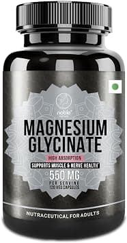 High Absorption Magnesium Glycinate - 120 Veg Capsules - Supplement to Support Stress Relief, Sleep, Heart Health, Nerves and Muscles on Amazon.ae - Price Tracker