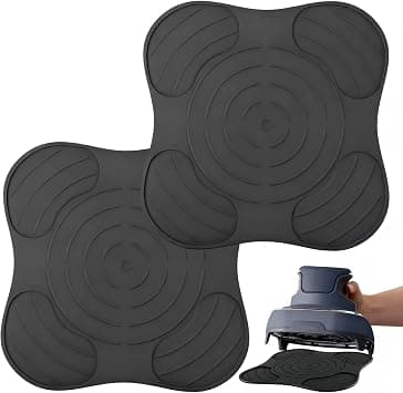 2Pack Air Fryer Silicone Trivet for Ninja Crispi Air Fryer, Silicone Air Fryer Trivets, Heat-Resistant Hot Pads for Ninja Crispi Glass Air Fryer Accessories, Non-Slip for Ninja FN101GY FN101SG FN101ST - متتبع أسعار Amazon.sa