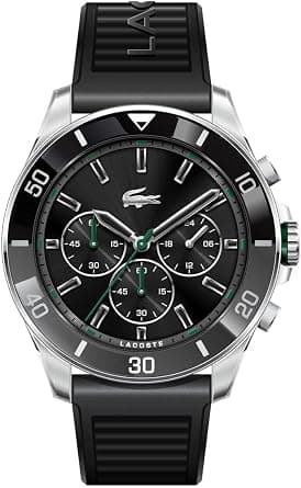 Lacoste TIEBREAKER Men Watch, Analog على Amazon.ae - متتبع الأسعار