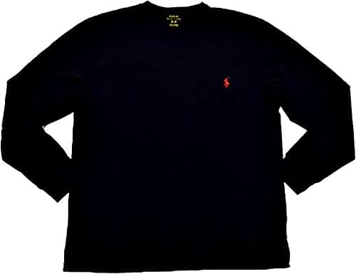 Polo Ralph Lauren Mens Crew Neck Long Sleeve Tee T-Shirts on Amazon.ae - Price Tracker