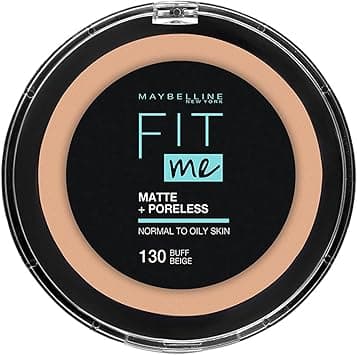 Maybelline New York Fit Me Matte & Poreless Powder, 130 Buff Beige, 12g on Amazon.ae - Price Tracker