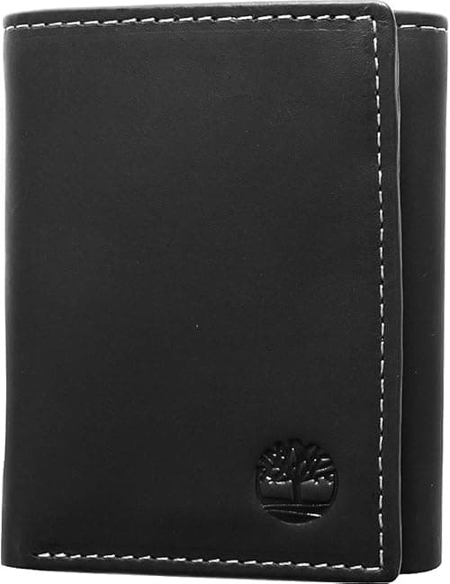 Timberland Men's Leather Trifold Wallet with Id Window Tri-Fold on Amazon.ae - Price Tracker