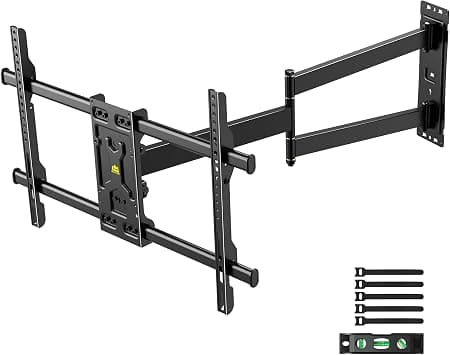 FORGING MOUNT Long Arm Corner TV Wall Mount for 32-75 inch TVs,Single Stud Full Motion Articulating TV Mount Bracket with 33” Extension, Swivel Tilt, Max VESA 600x400mm, Holds up to 100 lbs على Amazon.ae - متتبع الأسعار