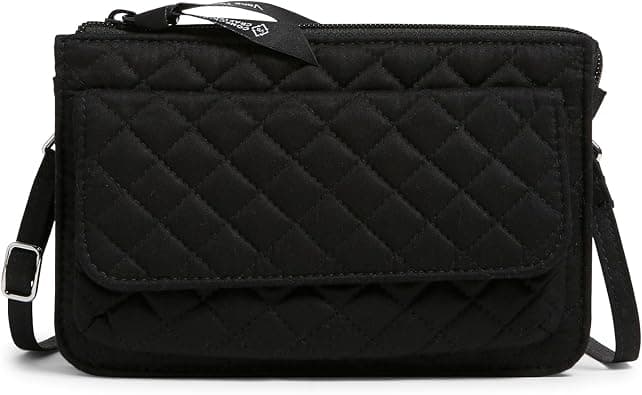 Vera Bradley womens Cotton Wallet Crossbody Purse With Rfid Protection Crossbody Purse on Amazon.ae - Price Tracker