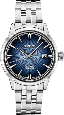 SEIKO Automatic Watch for Men - Presage Collection - with Date Calendar - 50M Water Resistant on Amazon.ae - Price Tracker
