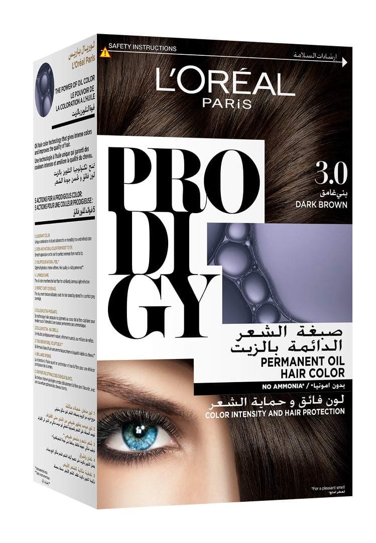 L’Oréal Paris Prodigy 3.0 Hair Color Dark Brown 1pkt on Amazon.ae - Price Tracker