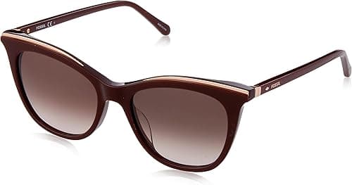 Fossil Women's Female Sunglass Style Fos 2103/G/S Cat Eye on Amazon.ae - Price Tracker