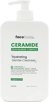Face Facts Hydrating Ceramide Cleanser | Dry & Sensitive Skin | 400ml on Amazon.ae - Price Tracker
