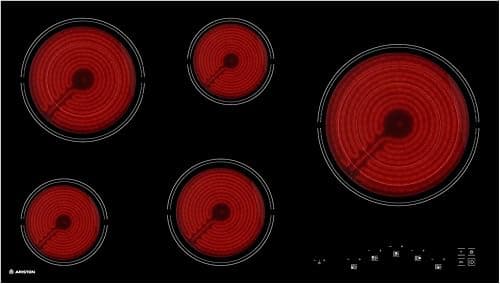 Ariston 90 cm Built-in Electric Hob 5 Over-Heating Temperature Protection, Kanger Glass Ceramic, 8900 Watts, Touch Control, Hi-Light Heating Elements, Touch Control, 1-Year Warranty-HR9020B on Amazon.ae - Price Tracker