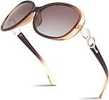 Polarized Sunglasses for Women Oversized Sun Glasses Fashion Shades SUNIER S85 - Best Deal Finder