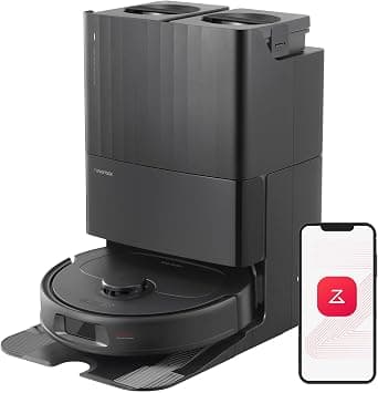 roborock QR 798 Robot Vacuum Cleaner with Mop, 10,000 Pa HyperForce Suction Power, Anti-Tangle Brushes, Liftable Spin Mops, Intelligent Obstacle Avoidance, Multifunctional Docking Station, Grey - Amazon.ae Price Tracker