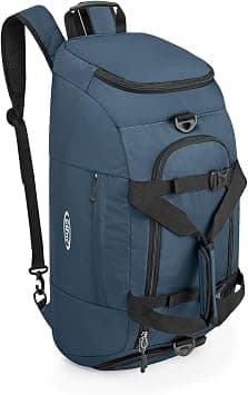G4Free 40L 3-Way Duffle Bag Backpack Gym Bag for Men Women Sports Duffel Bag with Shoe Compartment Travel Backpack Luggage | Foldable Packable,Water-resistant Nylon, Large Capacity, for Travel, Weekender, Dark Blue on Amazon.ae - Price Tracker