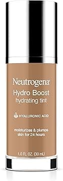 Neutrogena Hydro Boost Hydrating Tint with Hyaluronic Acid, Lightweight Water Gel Formula, Moisturizing, Oil-Free & Non-Comedogenic Liquid Foundation Makeup, 105 Caramel Color 1.0 fl. oz on Amazon.ae - Price Tracker
