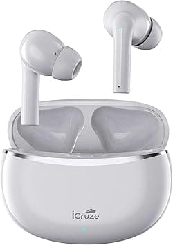 iCruze BackBeat Wireless Earbuds with 36H Playtime, Bluetooth 5.1 Earphones, ENC HD Call Clarity, IPX7 Water Resistance, 13mm Electroplated Drivers, Touch Controls, Voice Assistant Support –Whire - Amazon.ae Price Tracker