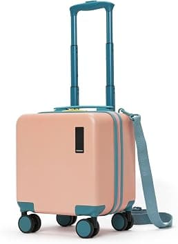MOKOBARA The Moko Blocks Unbreakable Polycarbonate Extra Light Weight Kids Luggage | Hard Trolley Suitcase for Kids (38 cms (3-8 Years), Cotton Candy) Pink on Amazon - Best Deal Finder