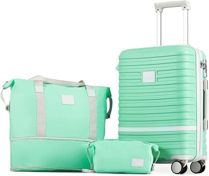 Joyway Carry On Luggage 20 Inch Expandable Suitcase with Spinner Wheel, 3 Piece Hard Shell Luggage Set with TSA Lock on Amazon.ae - Price Tracker