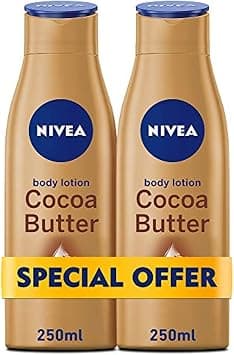 NIVEA, Body Care, Body Lotion, Cocoa Butter, Dry Skin, 2 X 250 ml على Amazon.ae - متتبع الأسعار