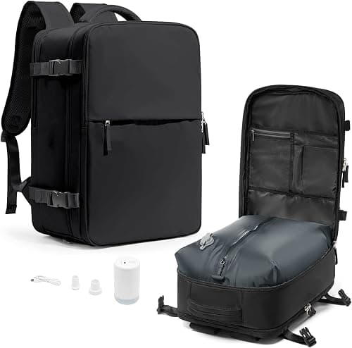 coowoz Large Travel Backpack For Women Men,Carry On Backpack,Hiking Backpack Waterproof Outdoor Sports Rucksack on Amazon.ae - Price Tracker