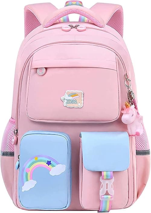 Unicorn Backpack Lightweight Teenage Waterproof Bag Cute Travel Bag, Cute Laptop Backpacks For Teens على Amazon.ae - متتبع الأسعار