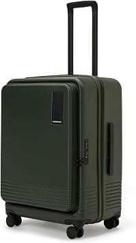 MOKOBARA The Access Check-in Luggage | Unisex Polycarbonate Hardshell sided Inline Suitcase With Built In Tsa Lock Travel Inline Suitcase Seaweed Green (Green) H-65 cms Medium on Amazon - Best Deal Finder