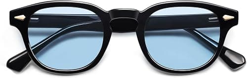 SOJOS Retro Small Round Sunglasses for Men Women Trendy Circle Style UV400 Lenses Unisex Sun Glasses SJ2251 on Amazon.ae - Price Tracker