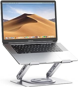 UGREEN Laptop Stand 360° Rotation Upgrade Larger Sturdy Base Adjustable Laptop Stand for Desk Metal Notebook Holder Fit for Macbook Air, Macbook Pro, Lenovo, HP, ASUS, All laptops up to 17.3'' on Amazon.ae - Price Tracker